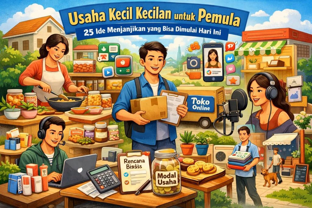 25 Ide Usaha kecil kecilan untuk pemula