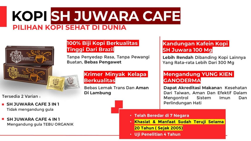Kopi Juwara produk unggulan Shuang Hor Bogor