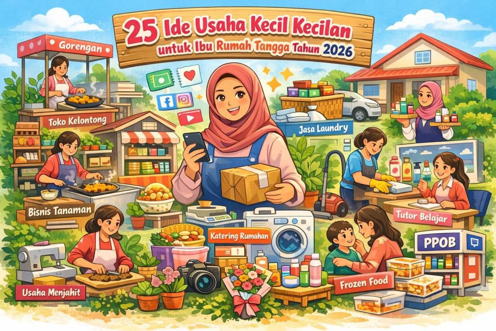 Peluang Usaha Rumahan untuk Ibu Rumah Tangga