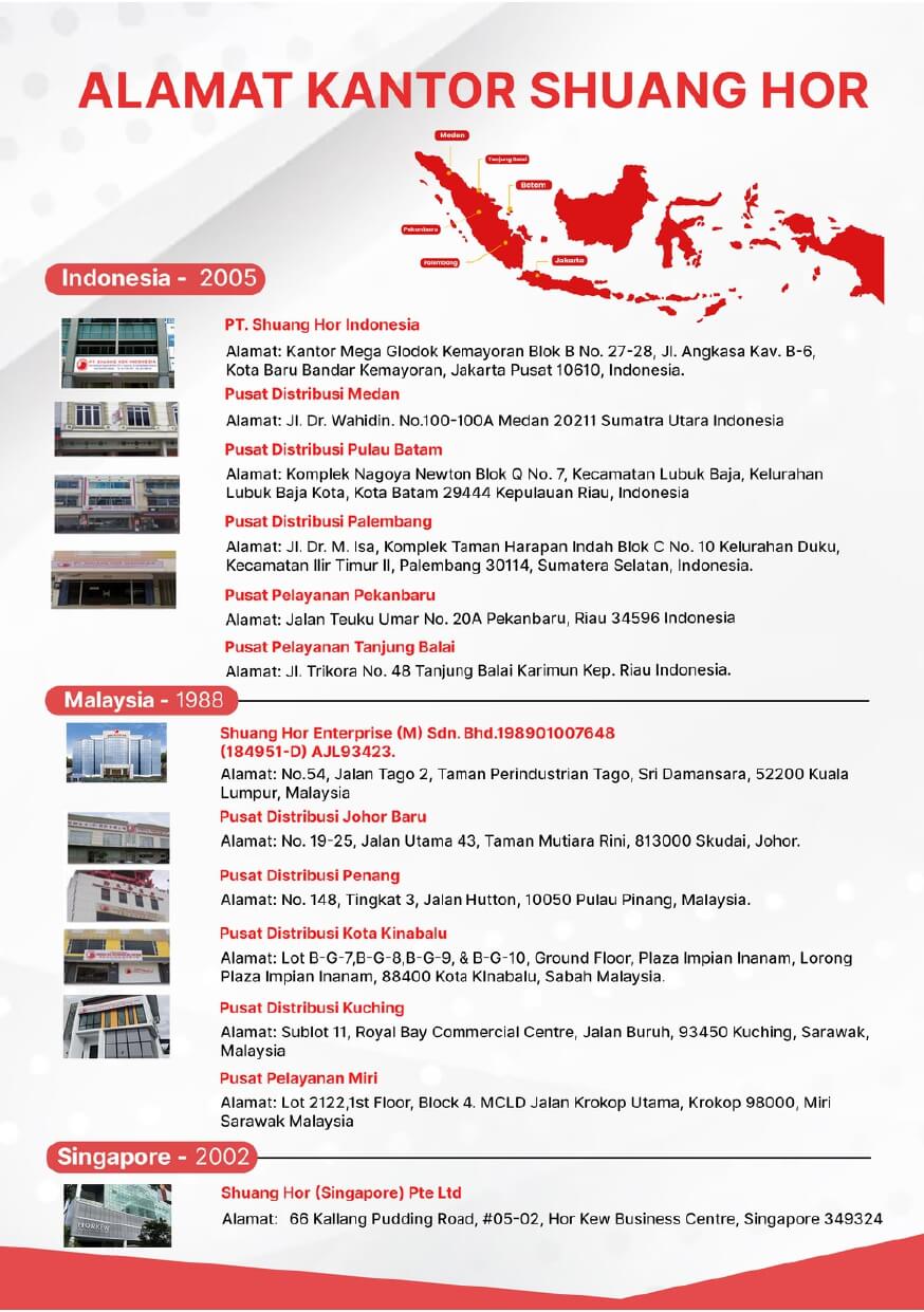 Alamat Kantor Shuang Hor Indonesia Bisnis Modal Kecil